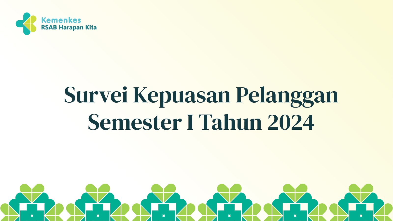 Survei Kepuasan Pelanggan Semester I Tahun 2024