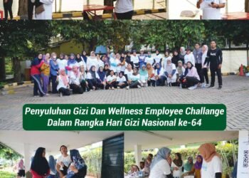 Penyuluhan Gizi dan Wellness Employee Challange Dalam Rangka Hari Gizi Nasional ke 64